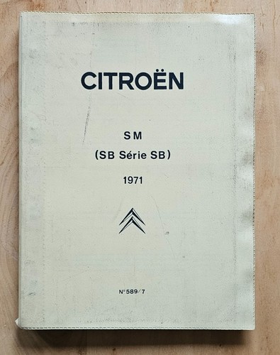 Citroen - sm, serie