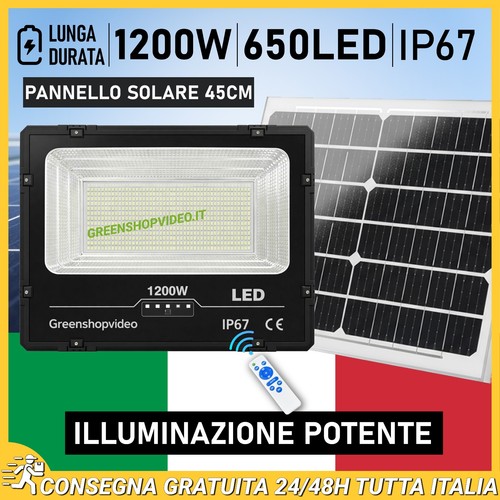 Faro 1200w 650 led con - 1200w,