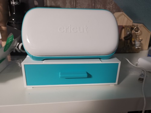 Supporto con cassetto cricut - supporto,