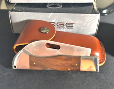 Sarge Knife With Leather Sheath