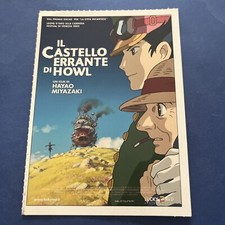 MINI LOCANDINA CIAK LOCANDA FILM Il Castello Errante Di Howl