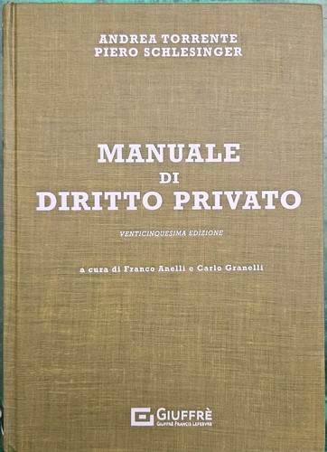 Nuovo manuale diritto - nuovo,