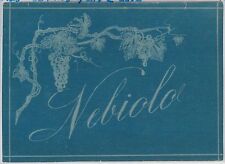 ETICHETTE d'epoca VINTAGE per VINO : NEBBIOLO