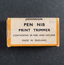 Scatola penna vuota JOHNSON stampa trimmer pennini scatola pennini scrittura