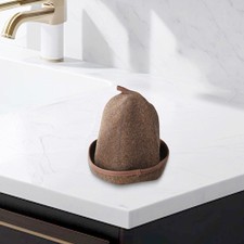 Cappello da sauna in feltro di