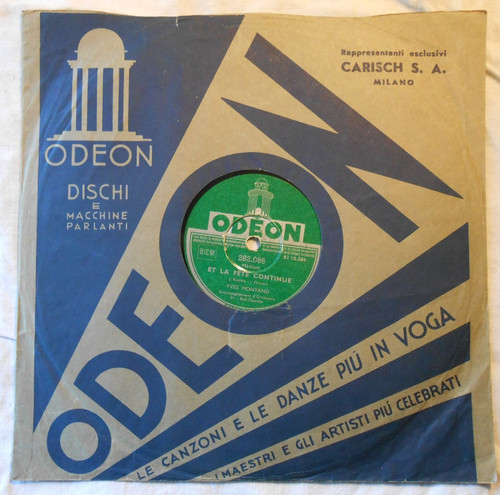 Yves montand feuilles - yves, le