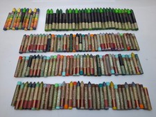 Pastelli a olio vintage Talens anni ’90 lotto 130 pezzi colori assortiti