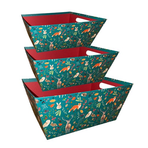 Scatole regalo natale 27cm - regalo,