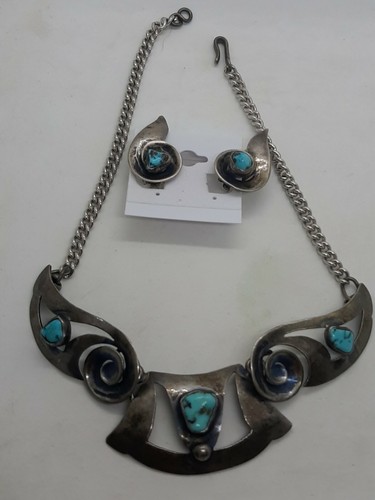 Set collana orecchini clip - collana,