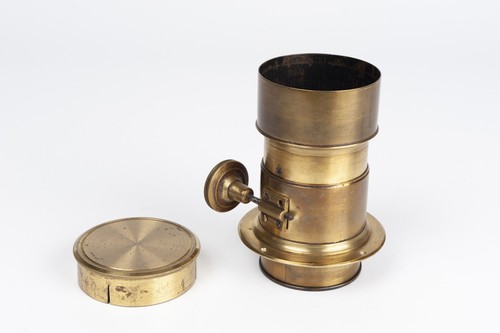 Obiettivo ottone petzval 12 - obiettivo,