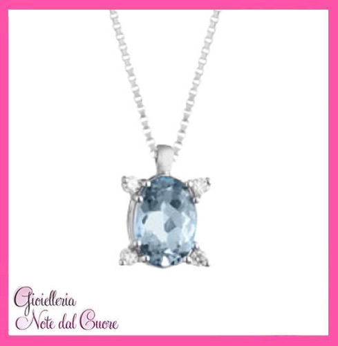Ciondolo oro bianco 18k - 18k, con