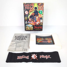 KASUMI NINJA Atari Jaguar CIB PAL EUR (English) with Original HEADBAND + Manual