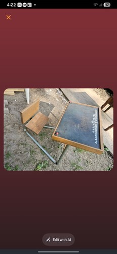 Scrivania scuola vintage con