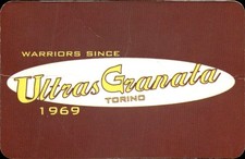 Tessera Ultras Granata Torino