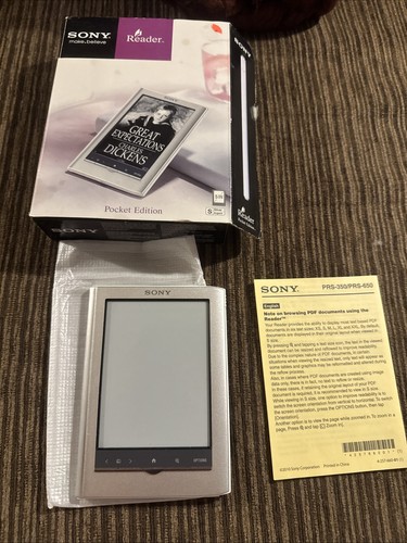 Sony prs 350 silver - silver, pocket