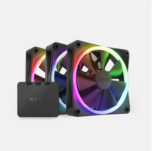 Nzxt f120 rgb fans triple - rgb, pack