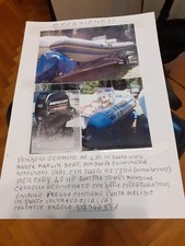 Gommone Marlin 4,80 con motore Mercury 40 hp (senza patente) - O C C A S I O N E