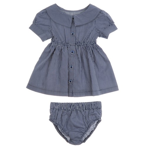 Vestito righe blu - a, navy