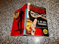 DIABOLIK PRIMA 1° SERIE ORIGINALE N.1 DEL 1962 INGOGLIA OTTIMO 11,3x16,5cm