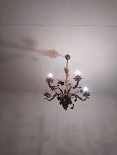 lampadario in ferro battuto