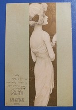 1901 R. Kirchner - demi vierge - donnina liberty con trafori - art nouveau