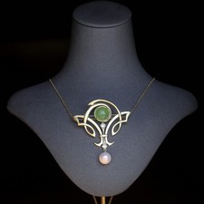 Collana Ciondolo Spilla Dorato