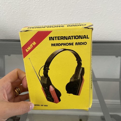 Mini cuffia stereo vintage