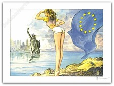 Affiche Milo MANARA Filles et