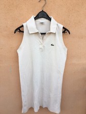 VESTITO VINTAGE DONNA LACOSTE 100% COTONE TG.46