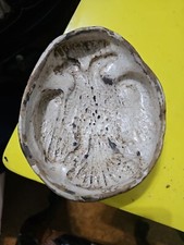 Ceramica Antica 1 FORMINA FORMELLA CALTAGIRONE PASTA BIANCA SICILIA Maiolica 700