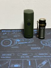 torcia EDC ricaricabile potente con Custodia di Ricarica Wireless