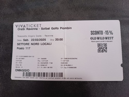 Biglietto ticket basket orasí - ticket,