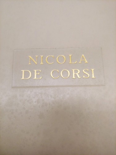 Nicola corsi napoli 1954 - de,