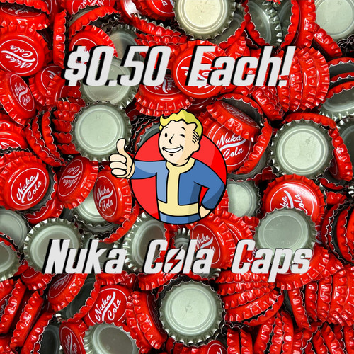 Tappi bottiglia nuka cola - bottiglia,