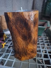 Portacandela/lumino in legno