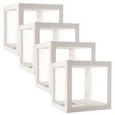  4 Pezzi Scatola Palloncini Decorazioni Festa Palloncini Compleanno Addobbi Bomboniere