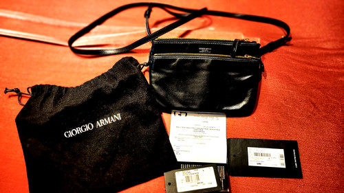 Borsa giorgio armani pelle - armani, in