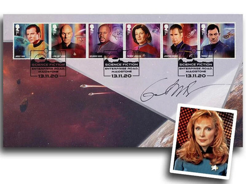 Gates mcfadden signed coa - mcfadden, +