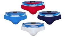 Wonderjock Slip/Intimo Nudo AussieBum in Rosso, Navy, Blu e Bianco