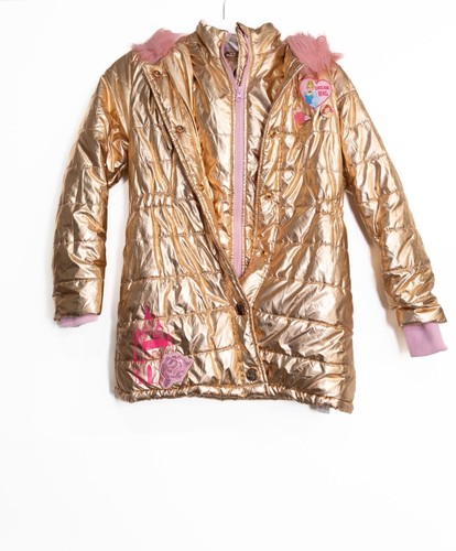 Cappotto trapuntato bambina