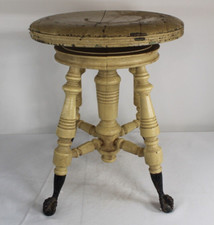 Panca per pianoforte antica