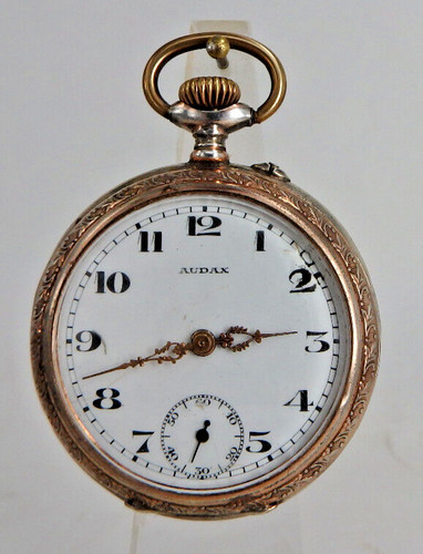 Offene herrentaschenuhr - offene,