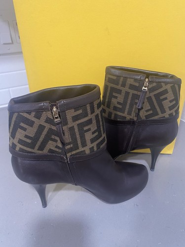 Authentic fendi brown zucca - fendi,