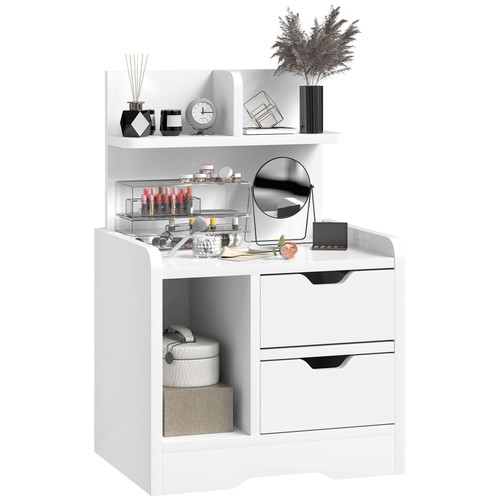 Homcom comodino mobiletto con - comodino,,