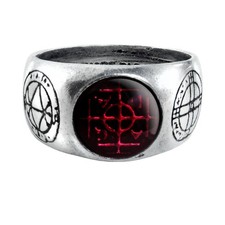 Anello Agla Alchemy Gothic - Nuovo Di Zecca