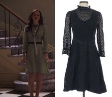 Abito MARC BY MARC JACOBS GOSSIP GIRL ASO BLAIR WALDORF Mia Alt Nero 4 RARO