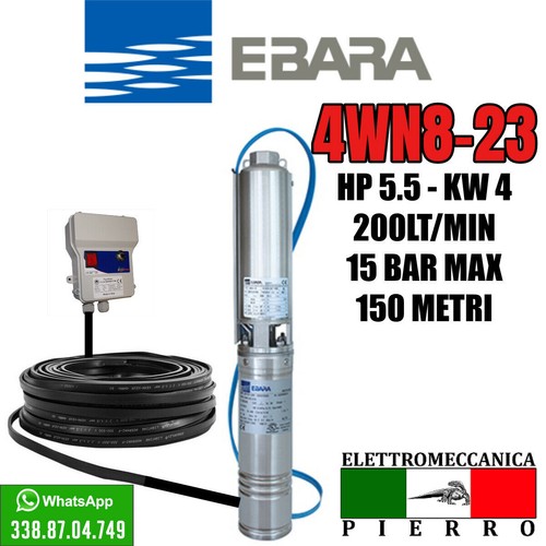 Corpo pompa sommersa per - sommersa,