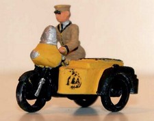 AA Motorcycle Sidecar riding