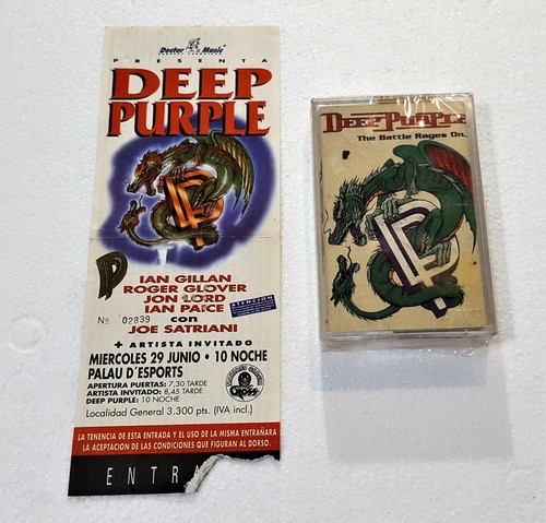 Deep purple the battle rages - -,