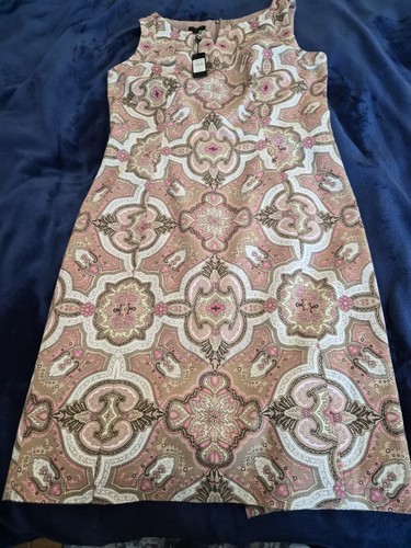 Abito tubino talbots paisley - abito,